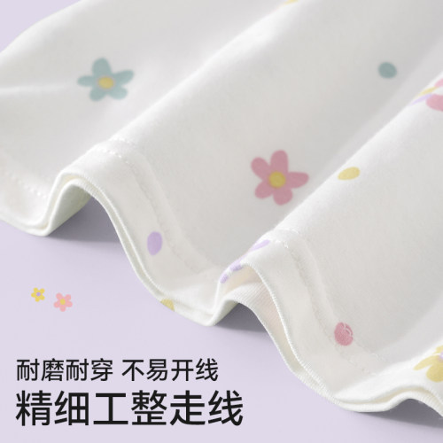 女童背心夏季薄款纯棉打底内穿无袖上衣儿童卡通印花百搭护肚吊带 - 图2