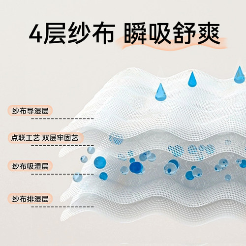 儿童吸汗巾纯棉夏季男女宝宝隔汗巾垫背婴儿全棉a类止汗巾幼儿园 - 图2