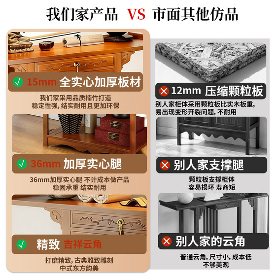 Modern incense offering table for home use