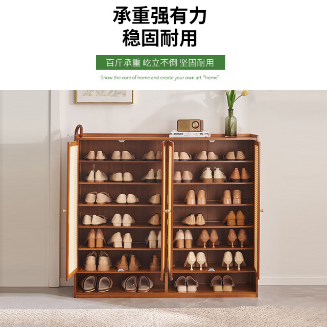 Large capacity shoe cabinet
