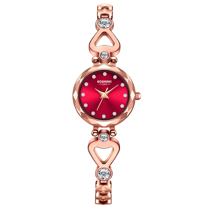 女士名牌正品女款防水小巧精致女表 铂时美国产腕表