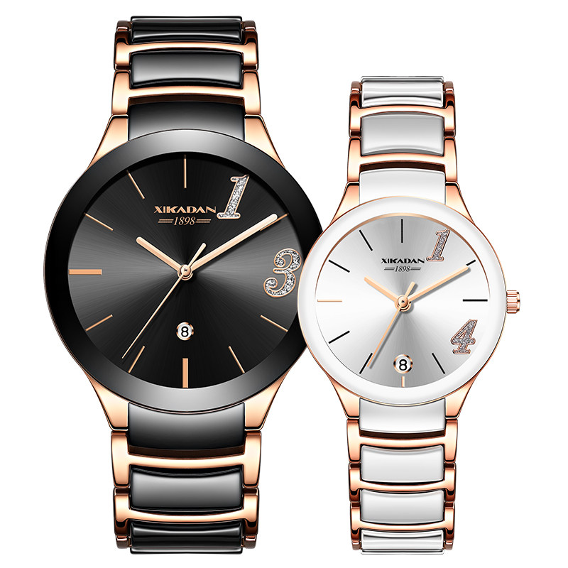 1314情侣情侣款一对名牌正品对表 铂时美国产腕表