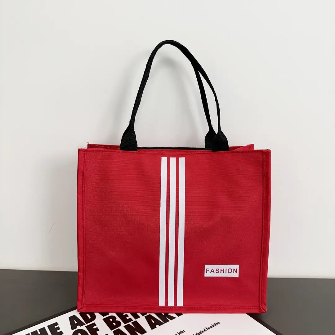 新款FASHION轻职风便携式春季手提包肩包时尚健身黑色dk布包,淘宝优惠券,粉丝福利购,淘宝优惠卷