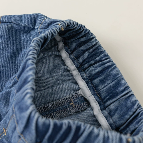 Детские шорты, джинсовая юбка, тонкие штаны для девочек, летняя одежда, в западном стиле