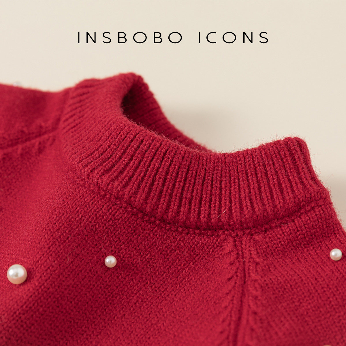 儿童裙子拜年服小女孩洋气公主裙气质珍珠2025新款秋冬季针织裙潮,淘宝优惠券,粉丝福利购,淘宝优惠卷