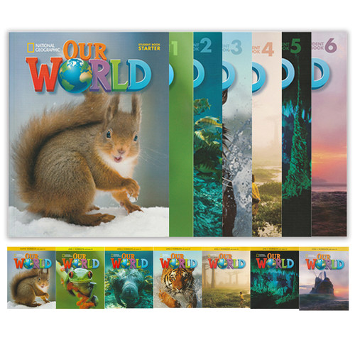 原版进口Our World 1 2 3 4 5 6级ourworld教材美国国家地理英语教材 6-12岁少儿英语教材 ourworld儿童英语自然百科知识英语课程 - 图3