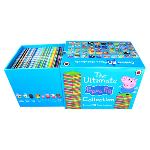 Peppa Pig 小猪佩奇绘本 小猪佩奇英文原版绘本 The Ultimate Peppa Pig Collection3-6岁儿童英语亲子互动读物宝宝早教益智图画书 - 图3