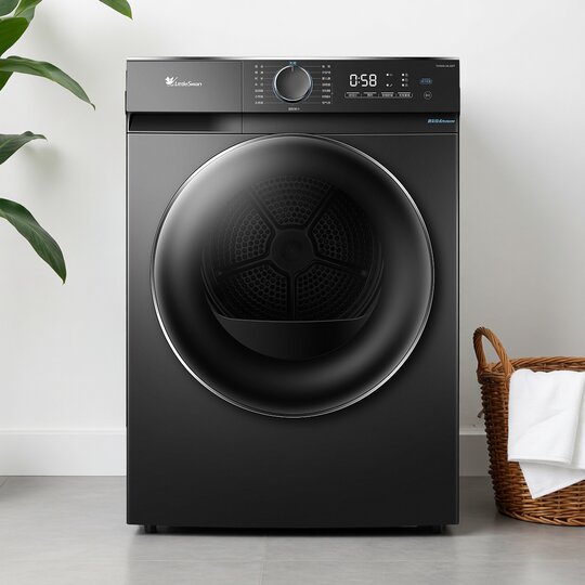 Little Swan 10kg drum heat pump dryer small household drying clothes sterilization fully automatic fast clothes dryer