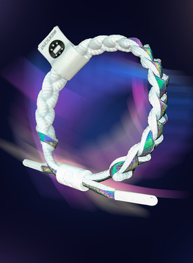 RASTACLAT全息限定黑白手链