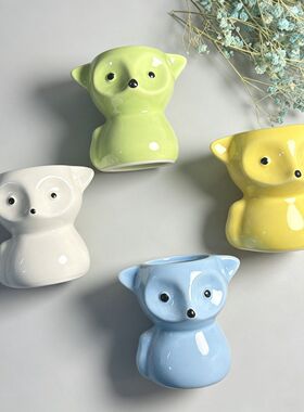 花盆带托盘一体特价卡通