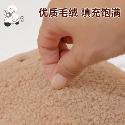 电动车儿童座椅防撞垫通用电瓶摩托车宝宝防撞头垫加厚海绵保护垫 - 图3