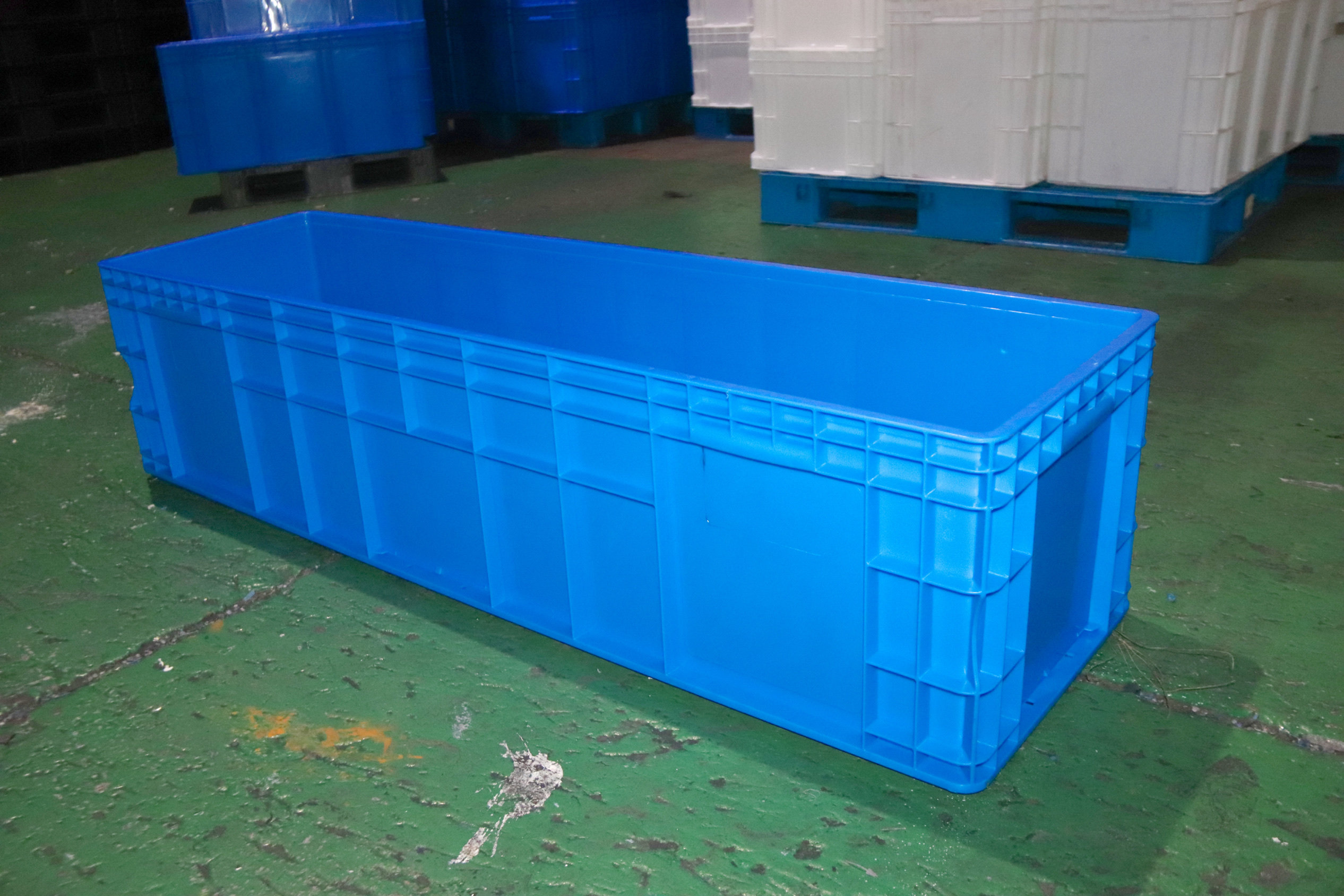 1400×400×340灰色物流箱塑料周转箱子大胶箱白色长条盒子养,淘宝优惠券,粉丝福利购,淘宝优惠卷