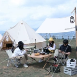 Дорожная палатка для кемпинга, комплект, изысканный навес, увеличенная толщина