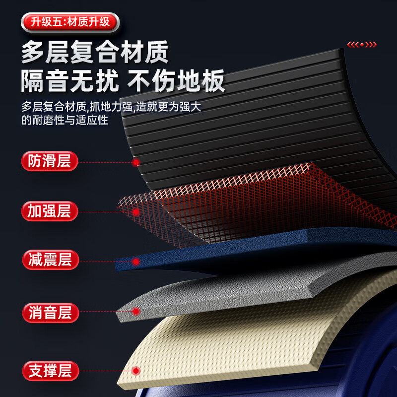 李宁自动回弹男士家用收腹健腹轮 李宁京韵健腹轮/健腹器