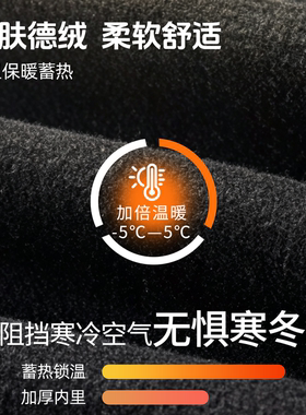 【户外防风】李宁德绒保暖耳罩