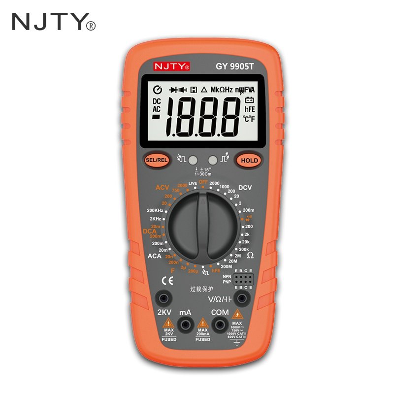 南京天宇2000v矿用2kv数字万用表 天致五金万用表