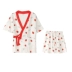 Đồ ngủ nữ Nhật Bản cotton mùa hè dễ thương phiên bản Hàn Quốc của bộ đồ hai mảnh kimono mỏng có thể ra ngoài phục vụ tại nhà bình thường - Bộ Pajama