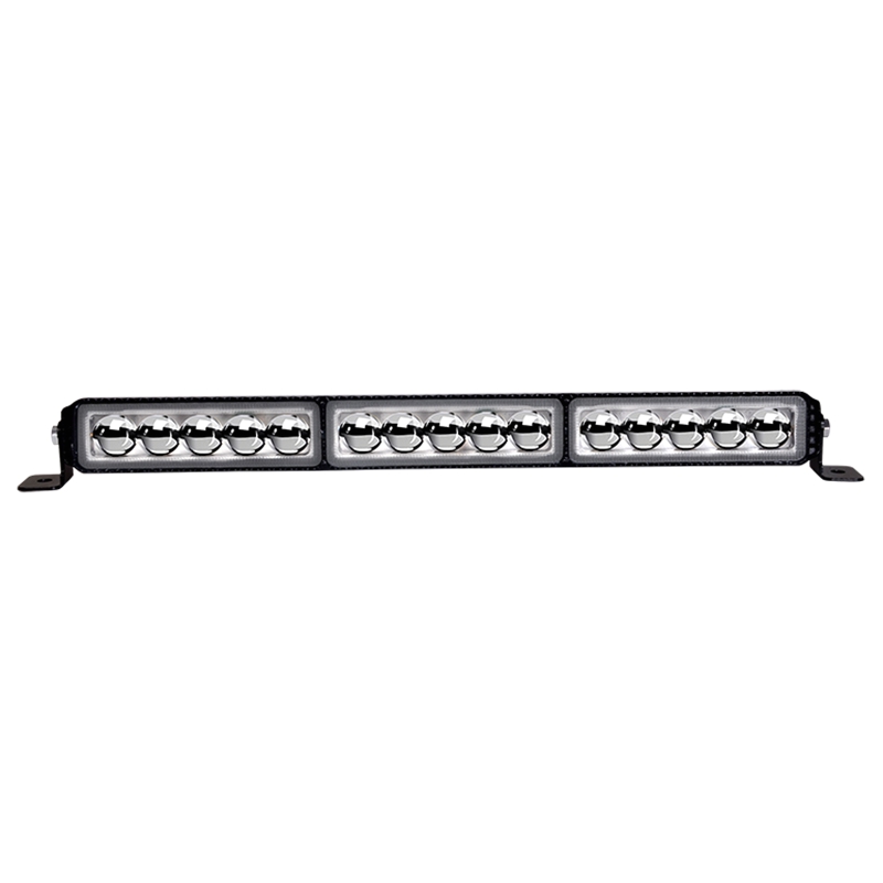 Truck central grille strip light with strong light hidden lens and super bright