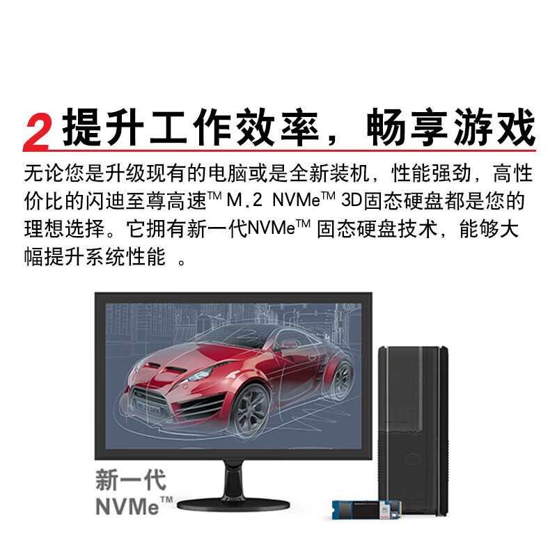 SanDisk high speed ssd solid state drive m.2