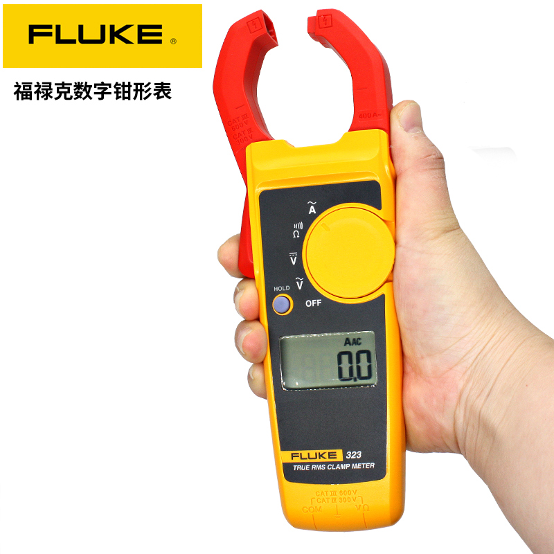 福禄克FLUKE钳式万用表F323 F325真有效值高精度数字钳形电流表 - 图1