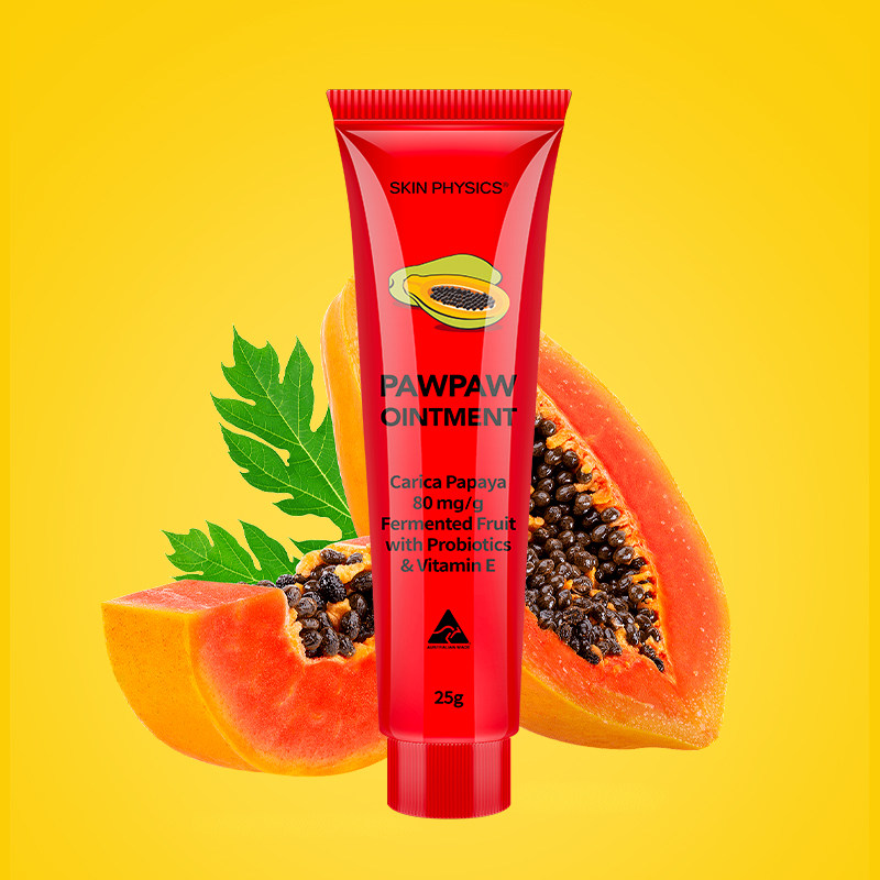 木瓜膏澳洲原装正品官方女润唇膏 skinphysics海外润唇膏