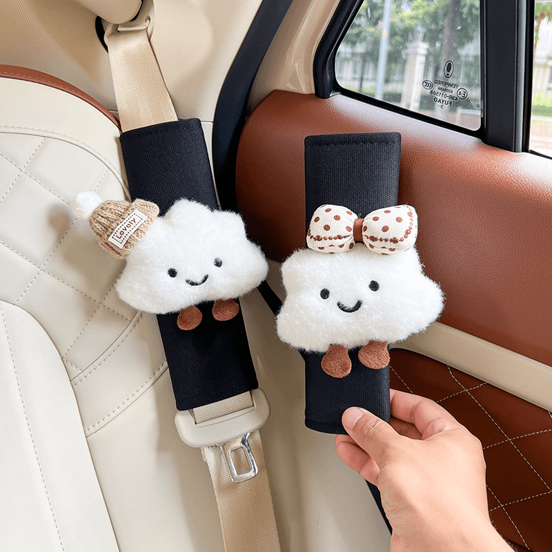 安全带保护套防磨衣服可爱云朵汽车安全带护肩套防磨衣服四季通用 - 图3