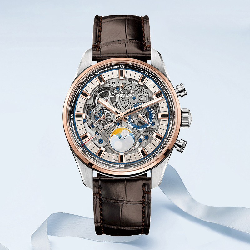 【直营】真力时El Primero镂空计时码表51.2530.4047/78.C810 【直营】真力时El Primero镂空计时码表51.2530.4047/78.C810