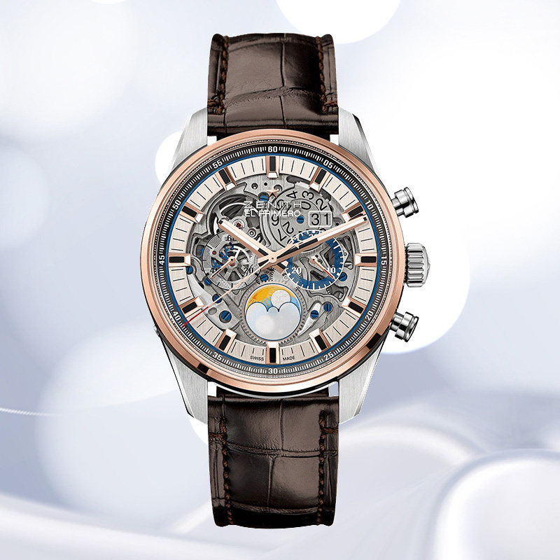 【直营】真力时El Primero镂空计时码表51.2530.4047/78.C810 【直营】真力时El Primero镂空计时码表51.2530.4047/78.C810