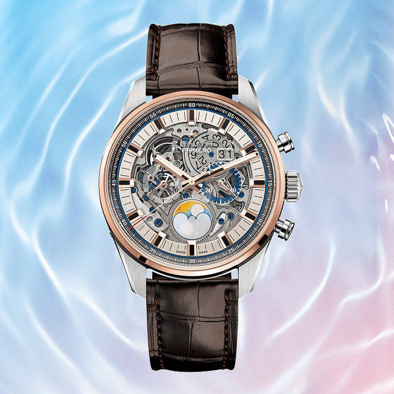 【直营】真力时El Primero镂空计时码表51.2530.4047/78.C810 【直营】真力时El Primero镂空计时码表51.2530.4047/78.C810