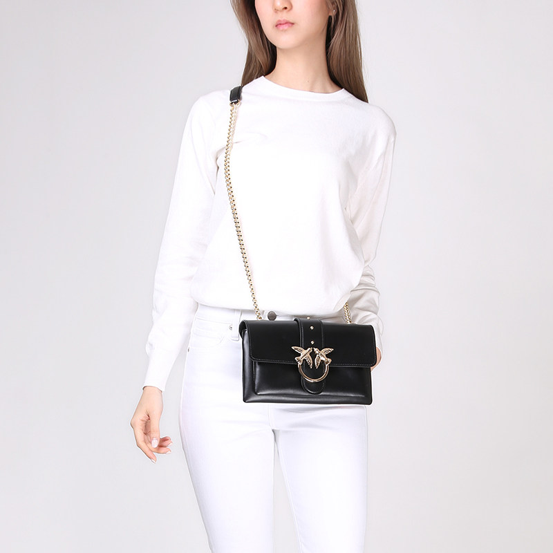 【直营】pinko牛皮燕子女式包 天猫国际时尚直营女士包袋