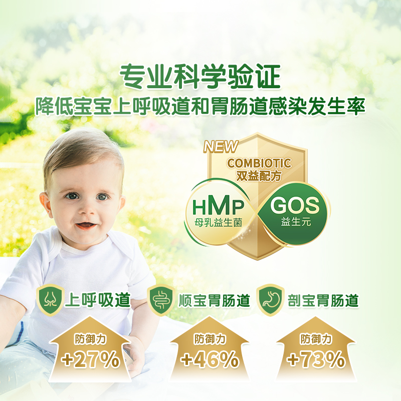 【自营】HiPP喜宝荷兰至臻版有机益生菌婴幼儿奶粉2段(6-12个月)