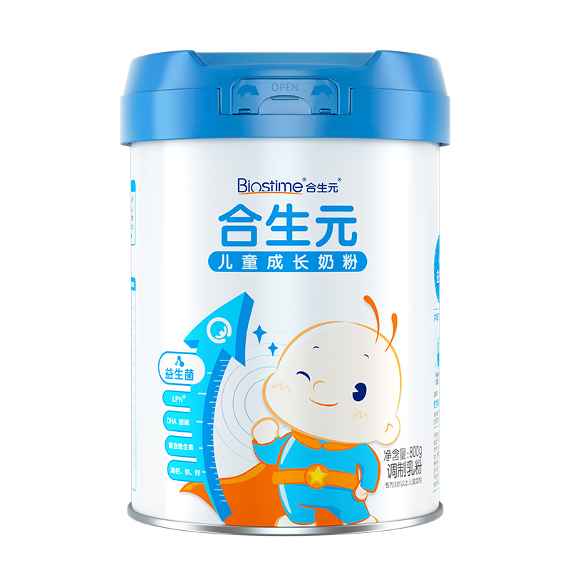 【合生元】蓝罐儿童成长奶粉3岁800g