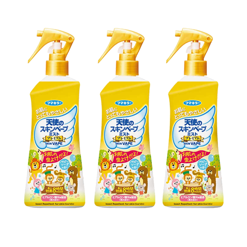 【自营】VAPE驱蚊喷雾 200ml*3瓶 柑橘母婴防叮咬水