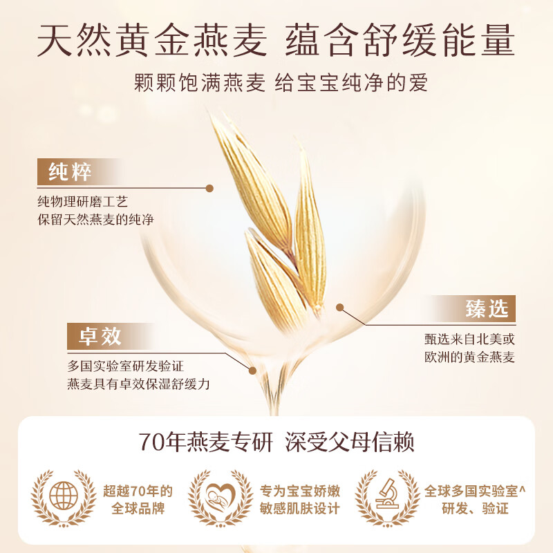【自营】Aveeno/艾惟诺婴儿洗发水沐浴露二合一 532ml儿童沐浴乳