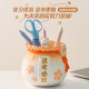 Creative cat pen holder ornaments inspirational birthday gift