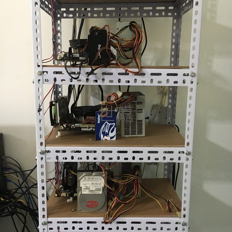 游戏工作室电脑架工作室裸机机箱架多开dnf搬砖主板显卡架主机架-图1