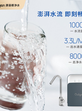 康丽根大水酷净水器家用自来水过滤直饮机RO反渗透净水机1000G