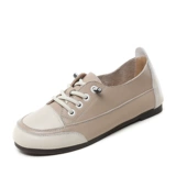 Чехол, обувь, кроссовки, туфли для отдыха, коллекция 2021, тренд сезона, из натуральной кожи, в корейском стиле, мягкая подошва