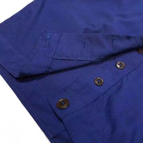 大裆军绿色的确良65式裤子直筒裤子高腰薄款夏季长裤老式涤卡男士 - 图2