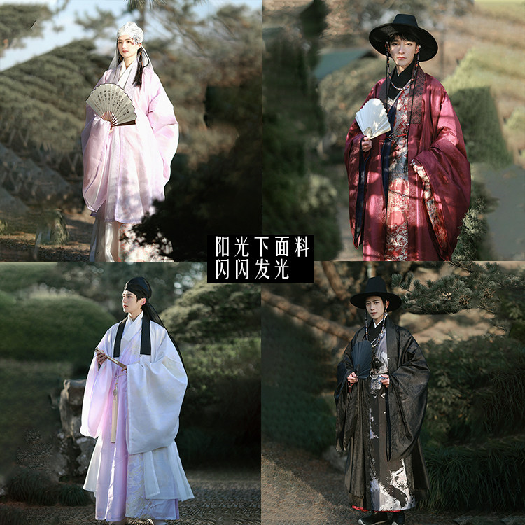 华裳九州半亭风原创明制披风党汉服 华裳九州汉服