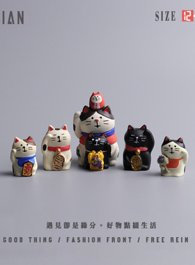 遇见：＂看！五福临门招财猫！＂