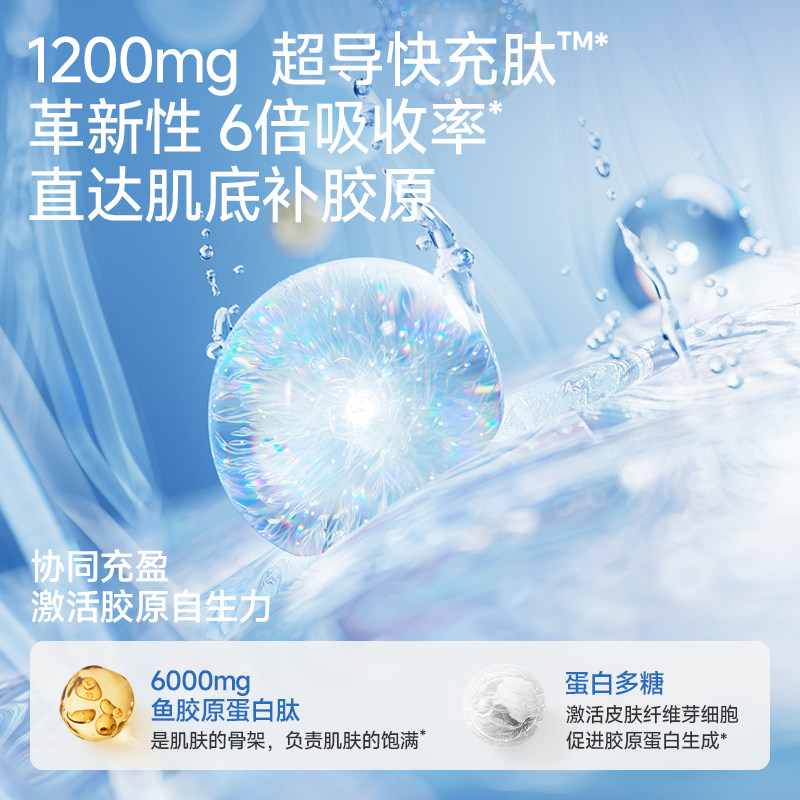 wonderlab液态饮口服液胶原蛋白肽 WonderLab万益蓝胶原蛋白