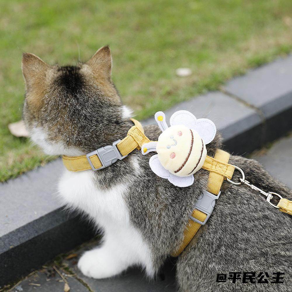 约克夏小型犬用宠物专用工字型可调节猫咪泰迪猫咪外出牵引绳外出,淘宝优惠券,粉丝福利购,淘宝优惠卷