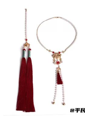 配饰项链金属宫廷百搭长款晚明