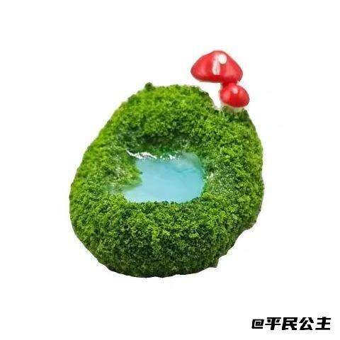 石头场景苔藓奇石模型手工生活山水园艺微景观摆件小摆件内饰配件 - 图3