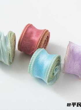 半成品包装配件蝴蝶结鱼尾纱丝带