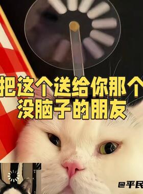 送给你没脑子朋友大脑宕机发夹