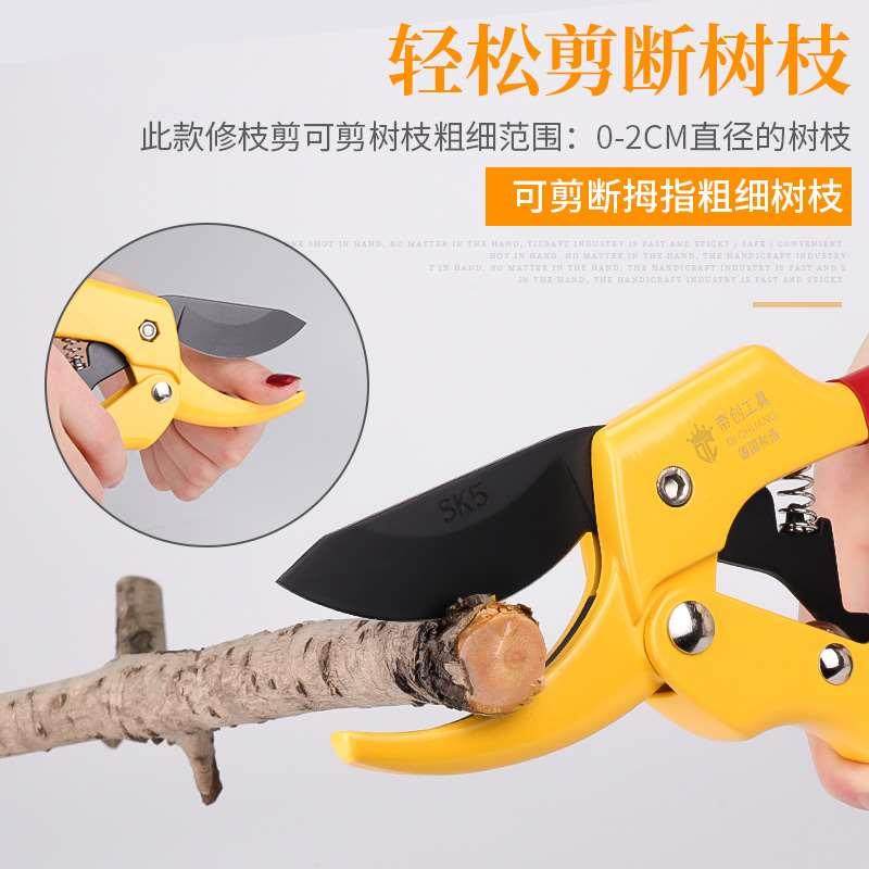 顶谷SK5钢材修枝剪 园林果树剪刀粗枝花剪 省力树枝修花园艺剪刀,淘宝优惠券,粉丝福利购,淘宝优惠卷