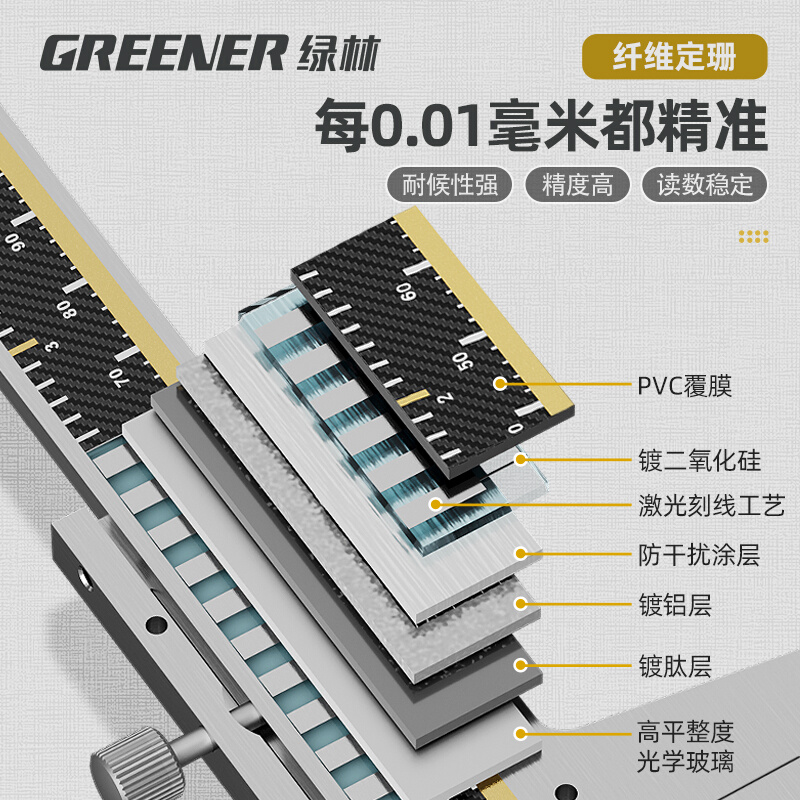 电子游标卡尺数显高精度工业级家用小防水文玩高深度油标卡尺-图2