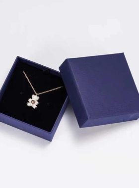 灵动风网红同款镶嵌水钻吊坠项链